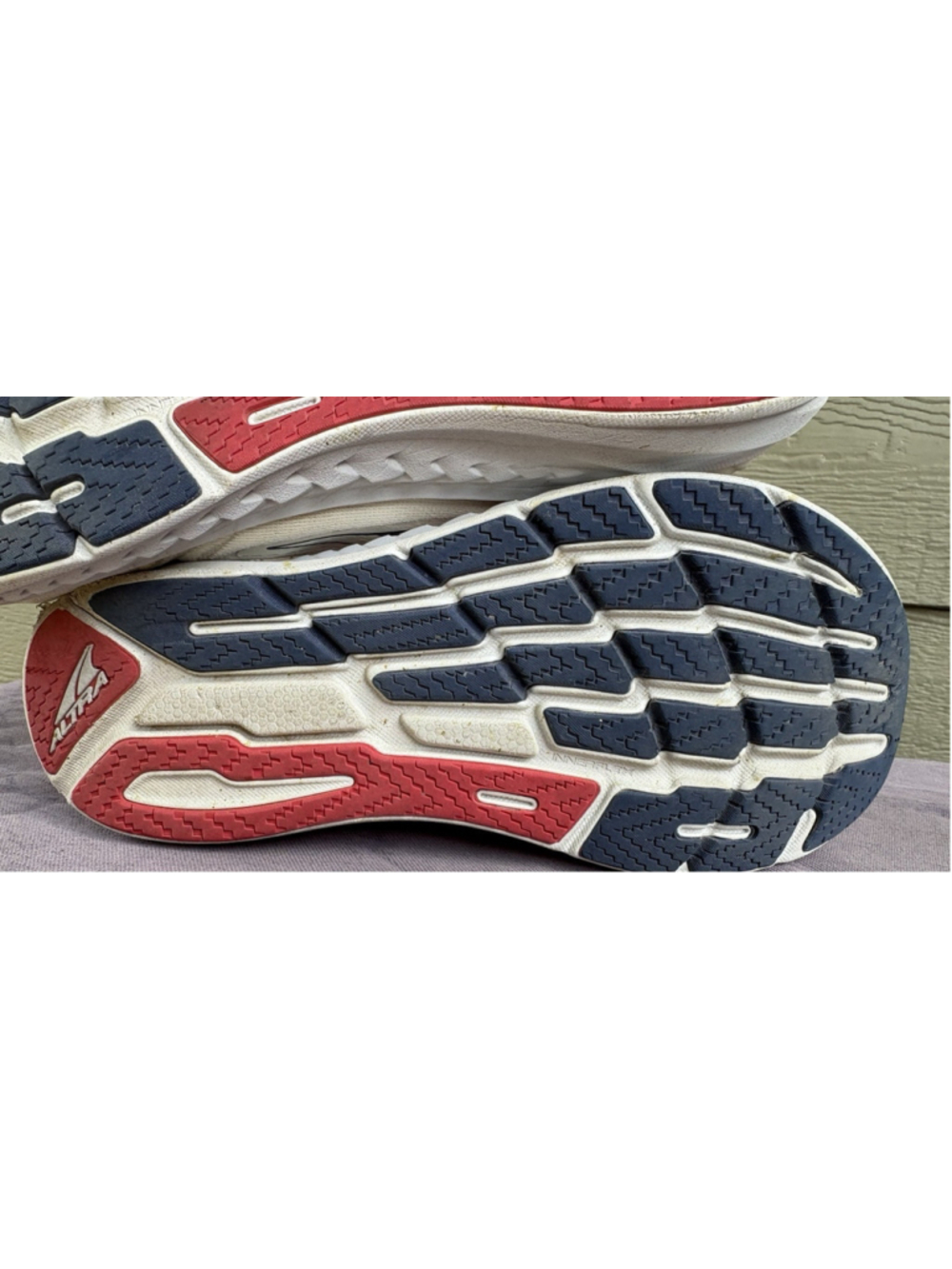 Altra Torin 7 Womens Running Shoe Off-White Red Blue AL0A82CZ140 Size 9.5 EUR 41 - Picture 12 of 14